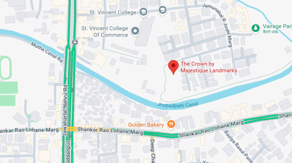 Majestique The Crown  Location Map